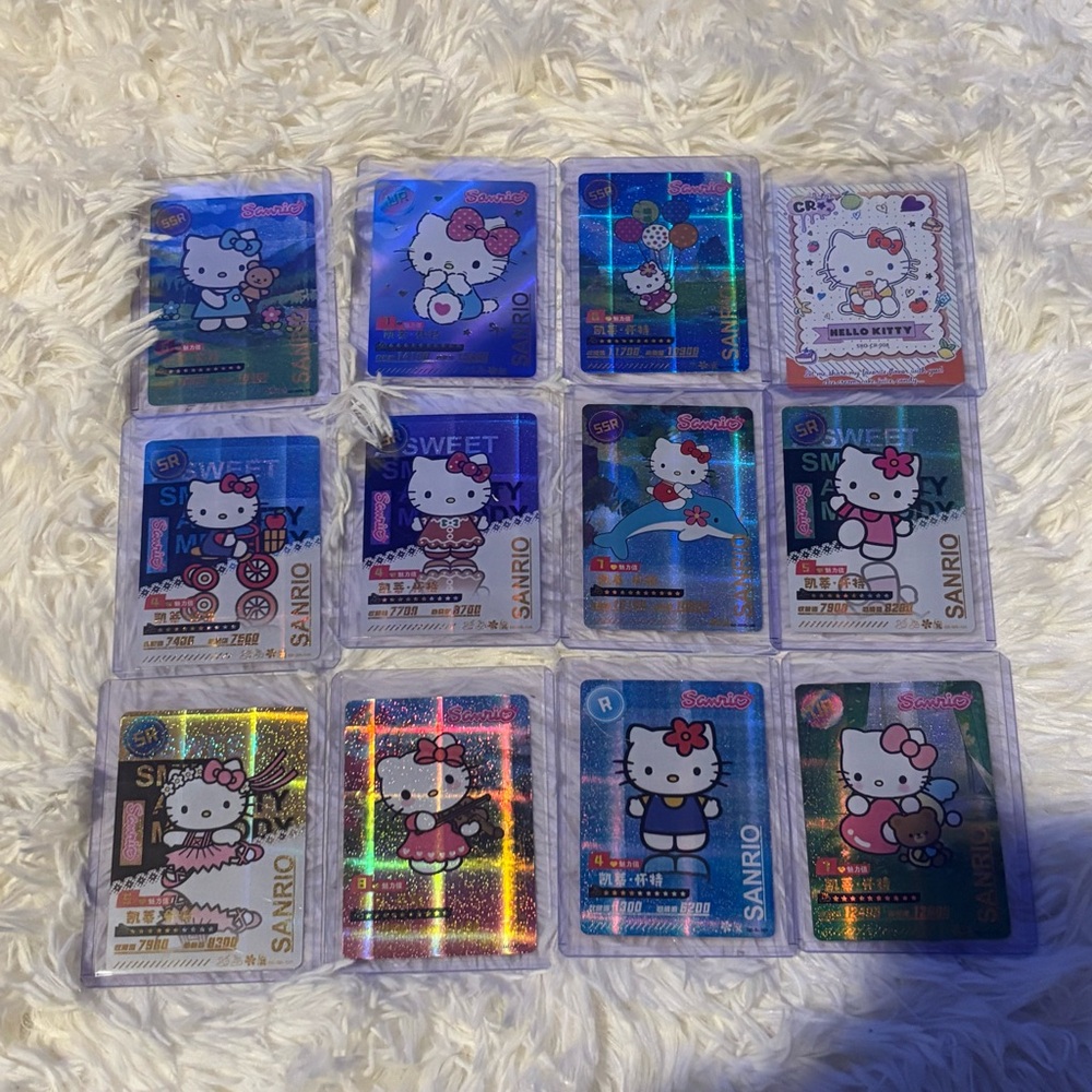 Sanrio Hello Kitty Holographic Card Collection